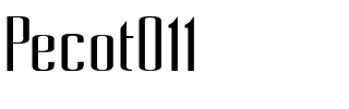 Pecot011.ttf
