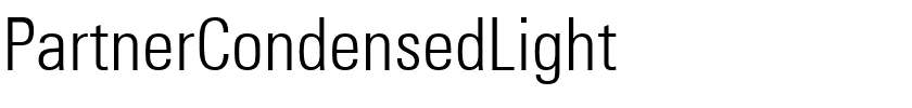 PartnerCondensedLight.ttf