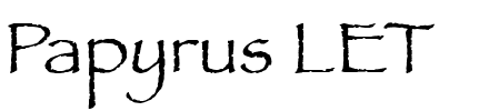 Papyrus LET.ttf