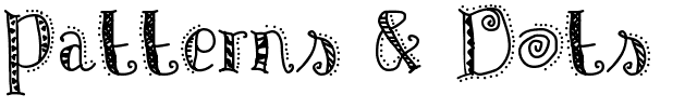 Patterns & Dots.ttf
