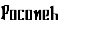 Poconeh.ttf