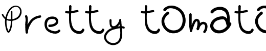 Pretty tOmAtO.ttf