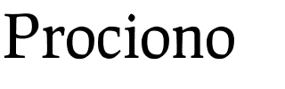 Prociono.ttf