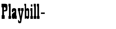 Playbill-.ttf