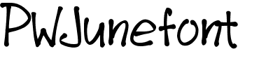 PWJunefont.ttf