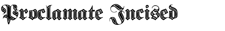 Proclamate Incised.ttf