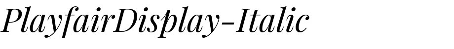 PlayfairDisplay-Italic.ttf