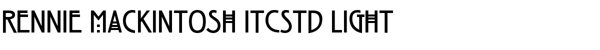 Rennie Mackintosh ITCStd Light