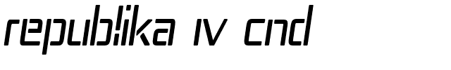 Republika IV Cnd.ttf