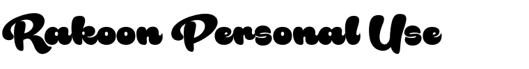 Rakoon Personal Use.ttf
