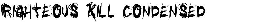 Righteous Kill Condensed.ttf