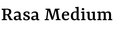 Rasa Medium.ttf
