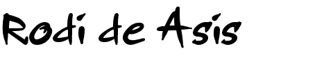 Rodi de Asis.ttf