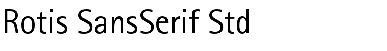 Rotis SansSerif Std.ttf