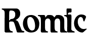 Romic.ttf