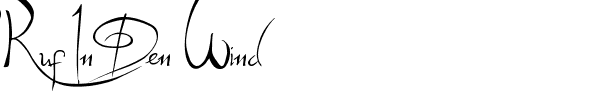 Ruf In Den Wind.ttf