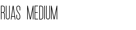 Ruas Medium.ttf