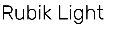 Rubik Light.ttf