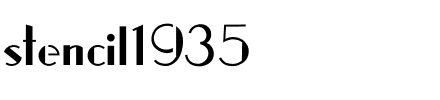stencil1935.ttf