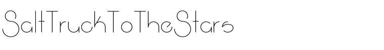 SaltTruckToTheStars.ttf