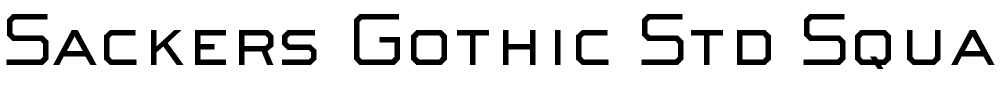 Sackers Gothic Std Square.ttf