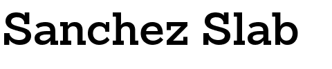 Sanchez Slab.ttf