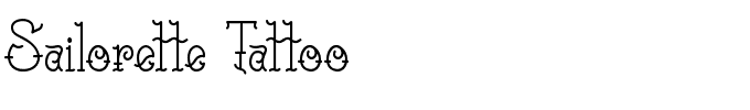 Sailorette Tattoo.ttf
