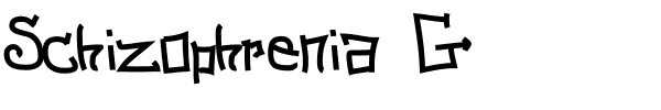 Schizophrenia G.ttf