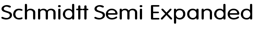 Schmidtt Semi Expanded.ttf