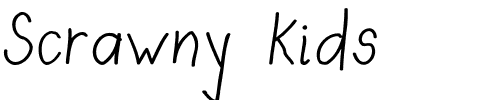 Scrawny Kids.ttf