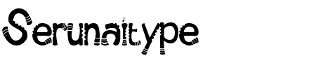 Serunaitype.ttf