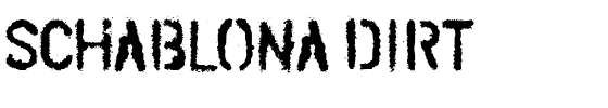 SCHABLONA DIRT.ttf