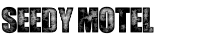 Seedy Motel.ttf