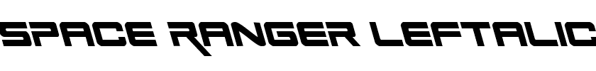 Space Ranger Leftalic.ttf