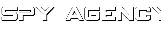 Spy Agency 3D.ttf