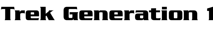 Trek Generation 1
