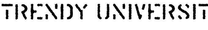 Trendy University.ttf