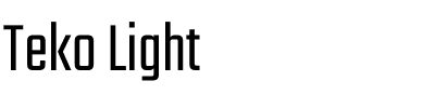 Teko Light.ttf