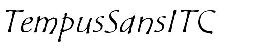 TempusSansITC.ttf