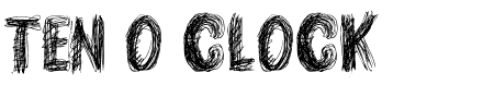 TEN O CLOCK.ttf