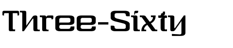 Three-Sixty.ttf