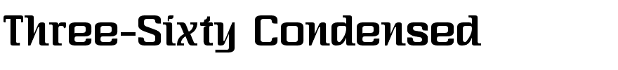 Three-Sixty Condensed.ttf