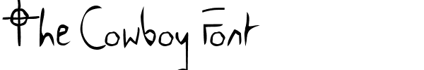 The Cowboy Font.ttf