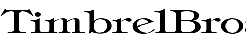 TimbrelBroad.ttf