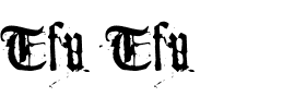 Tfu Tfu.ttf