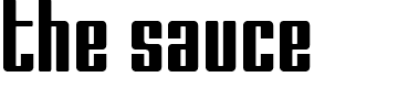 The Sauce.ttf