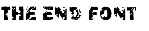 The End Font.ttf