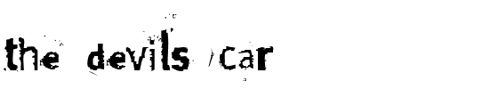 the devils car.ttf