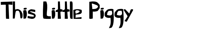 This Little Piggy.ttf
