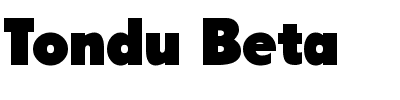 Tondu Beta.ttf
